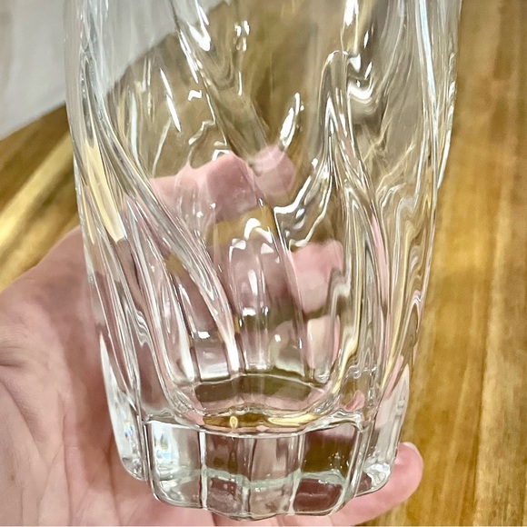 Anchor Hocking Starfire 17oz Iced Tea Drinking Glasses 1996 Star Shaped Base VTG - Picture 4 of 12